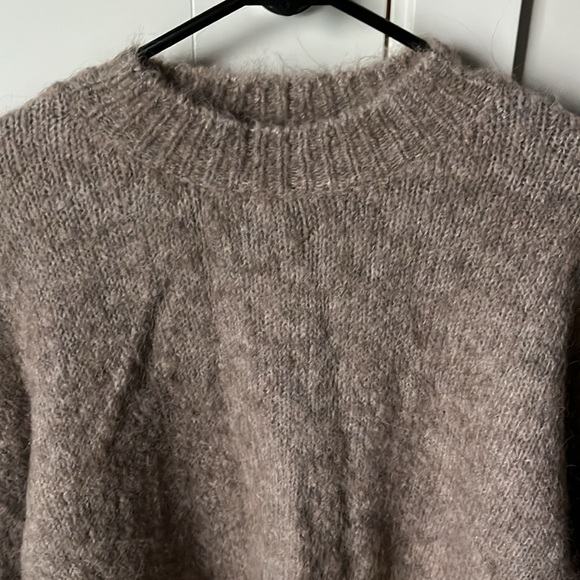 Oak + Fort Oversized Crewneck Sweater OS - Picture 5 of 7